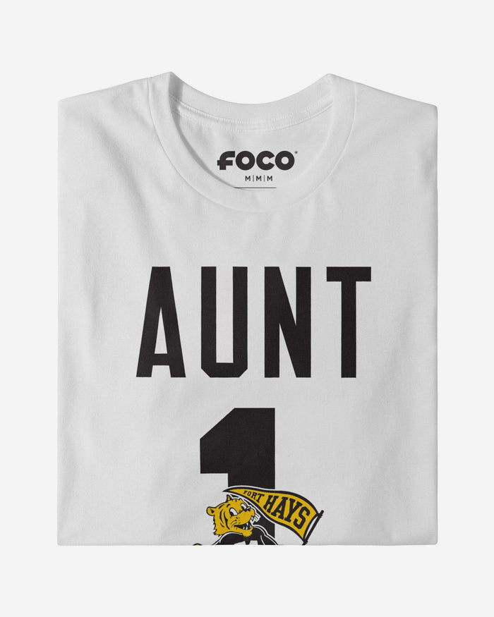 Fort Hays State Tigers Number 1 Aunt T-Shirt FOCO - FOCO.com