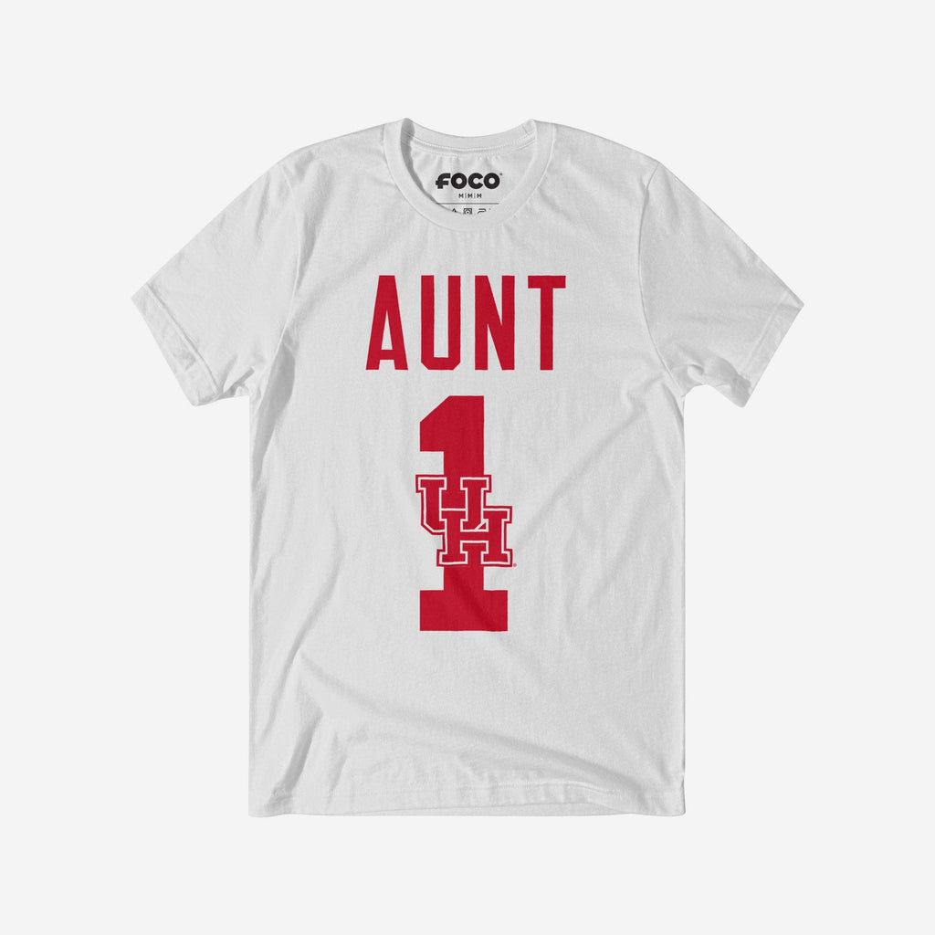 Houston Cougars Number 1 Aunt T-Shirt FOCO S - FOCO.com
