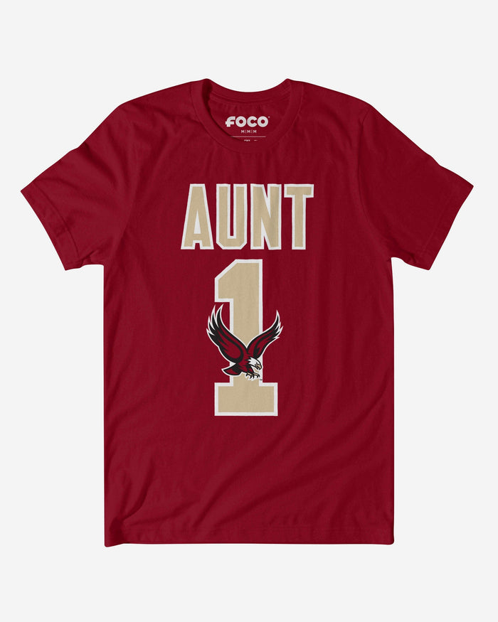 Boston College Eagles Number 1 Aunt T-Shirt FOCO S - FOCO.com