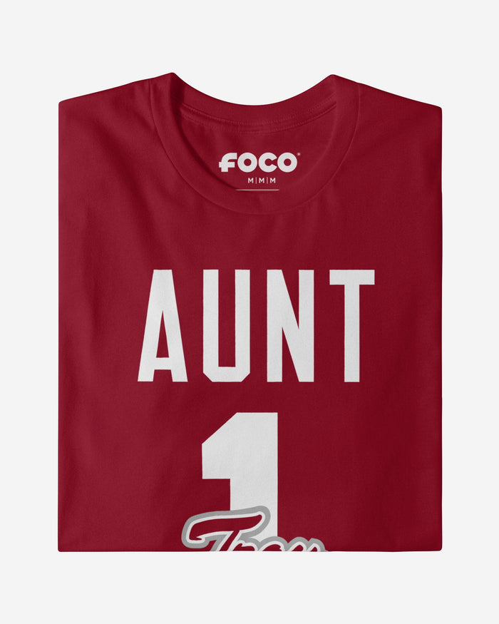 Troy Trojans Number 1 Aunt T-Shirt FOCO - FOCO.com