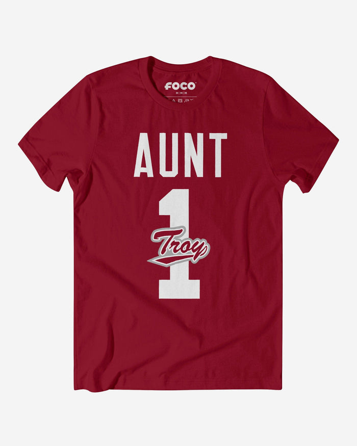 Troy Trojans Number 1 Aunt T-Shirt FOCO S - FOCO.com