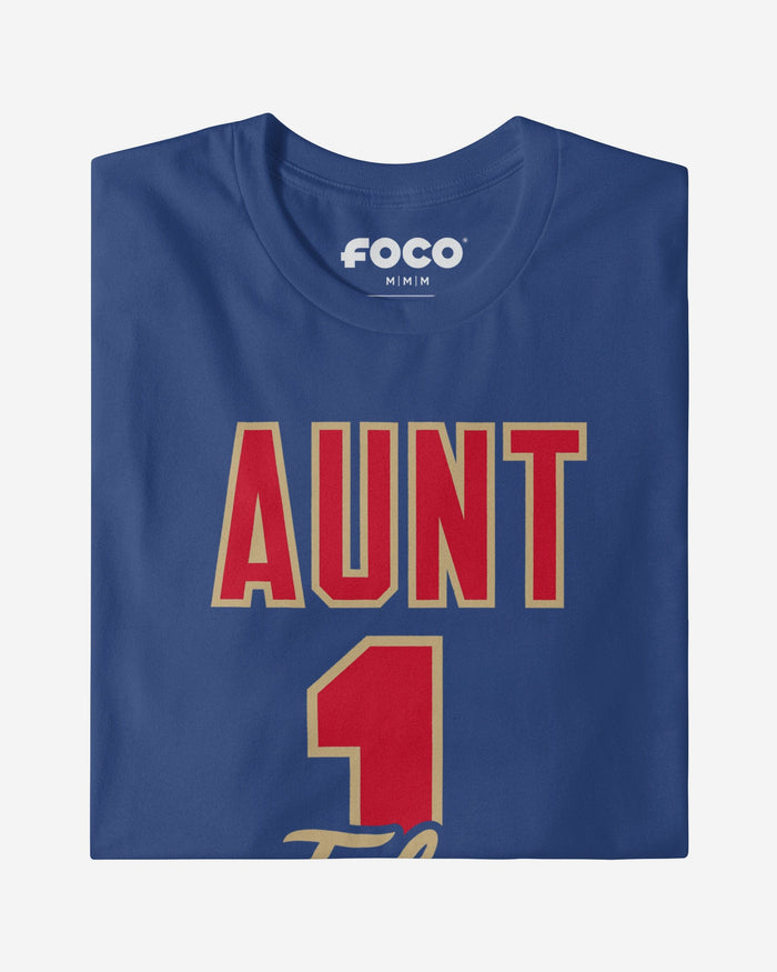 Tulsa Golden Hurricane Number 1 Aunt T-Shirt FOCO - FOCO.com