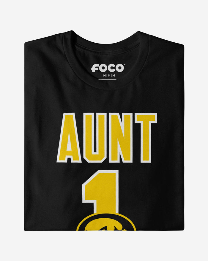 Iowa Hawkeyes Number 1 Aunt T-Shirt FOCO - FOCO.com
