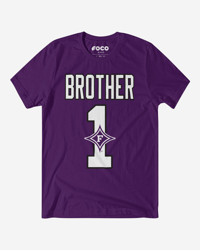 Furman Paladins Number 1 Bro T-Shirt FOCO S - FOCO.com