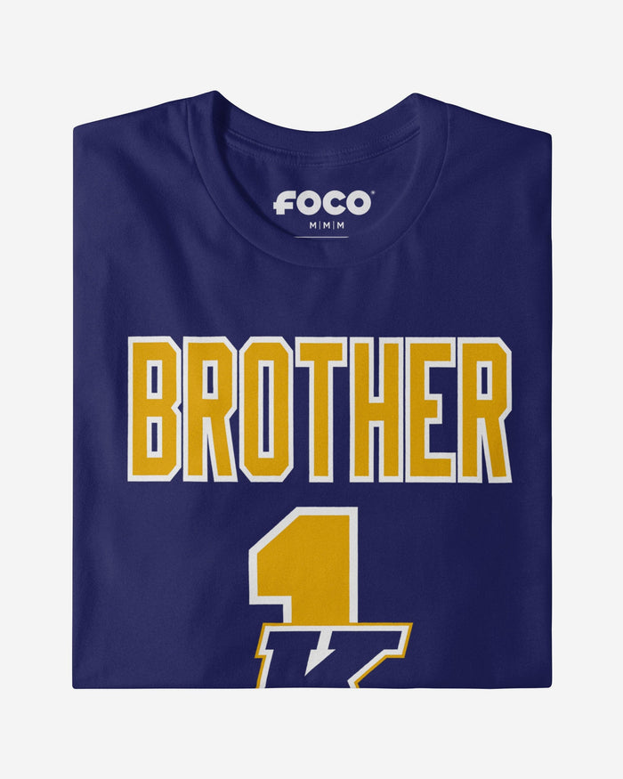 Kent State Golden Flashes Number 1 Bro T-Shirt FOCO - FOCO.com