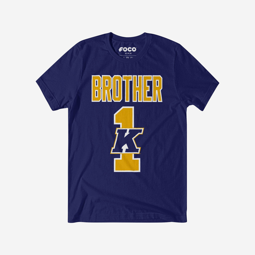 Kent State Golden Flashes Number 1 Bro T-Shirt FOCO S - FOCO.com