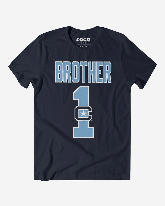 Citadel Bulldogs Number 1 Bro T-Shirt FOCO S - FOCO.com