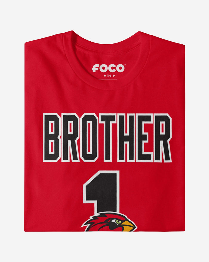 Lamar Cardinals Number 1 Bro T-Shirt FOCO - FOCO.com