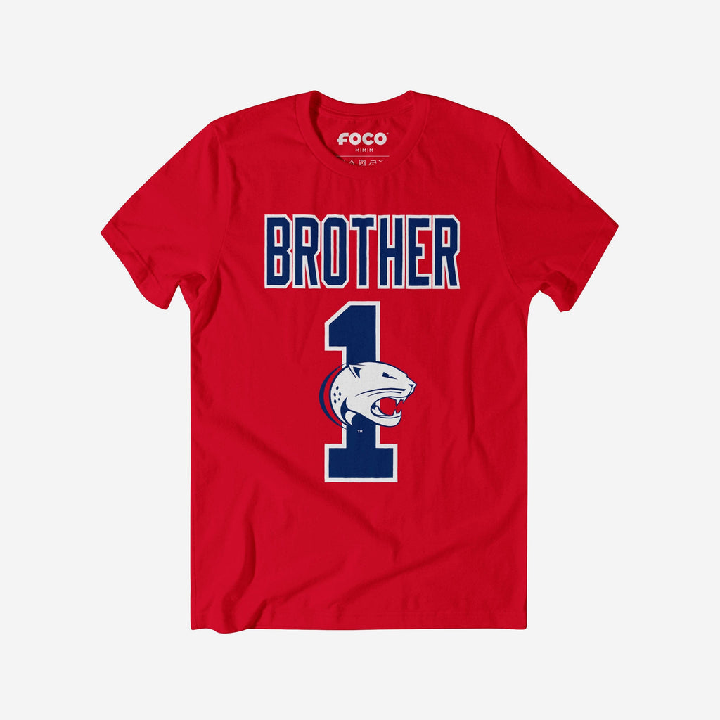 South Alabama Jaguars Number 1 Bro T-Shirt FOCO S - FOCO.com