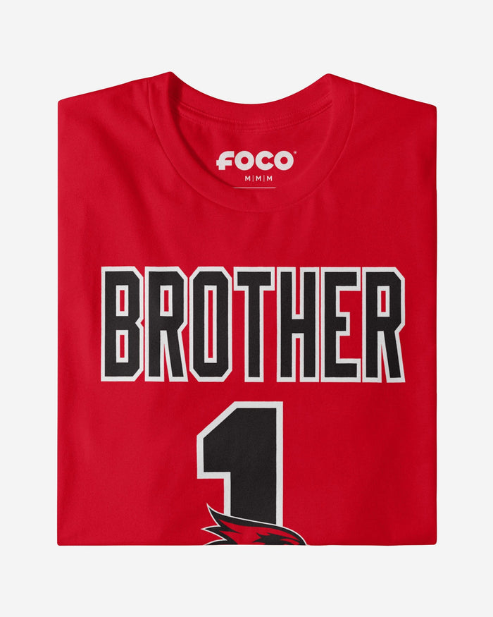 Southeast Missouri State Redhawks Number 1 Bro T-Shirt FOCO - FOCO.com