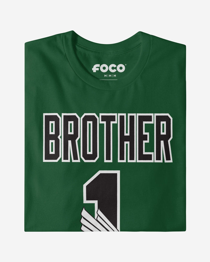 North Texas Mean Green Number 1 Bro T-Shirt FOCO - FOCO.com