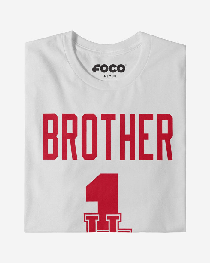 Houston Cougars Number 1 Bro T-Shirt FOCO - FOCO.com