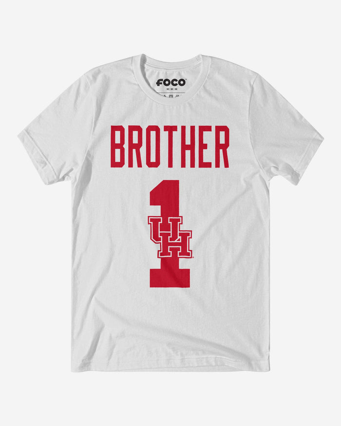 Houston Cougars Number 1 Bro T-Shirt FOCO S - FOCO.com