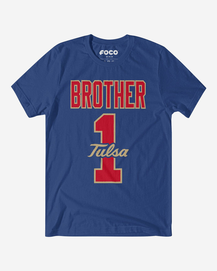 Tulsa Golden Hurricane Number 1 Bro T-Shirt FOCO S - FOCO.com