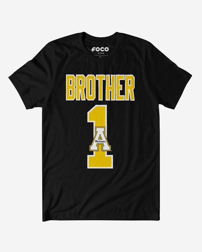 Appalachian State Mountaineers Number 1 Bro T-Shirt FOCO S - FOCO.com