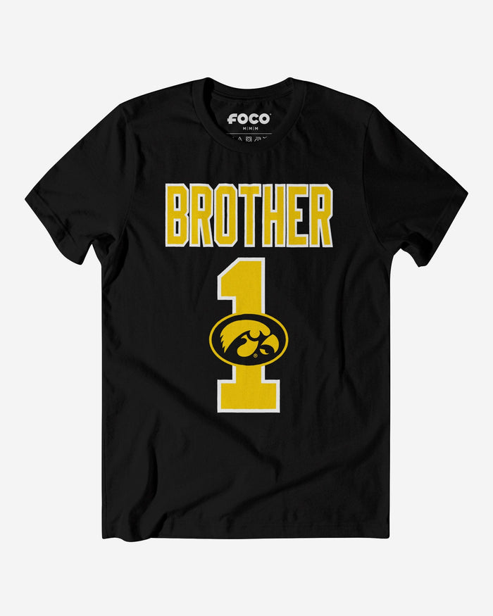Iowa Hawkeyes Number 1 Bro T-Shirt FOCO S - FOCO.com