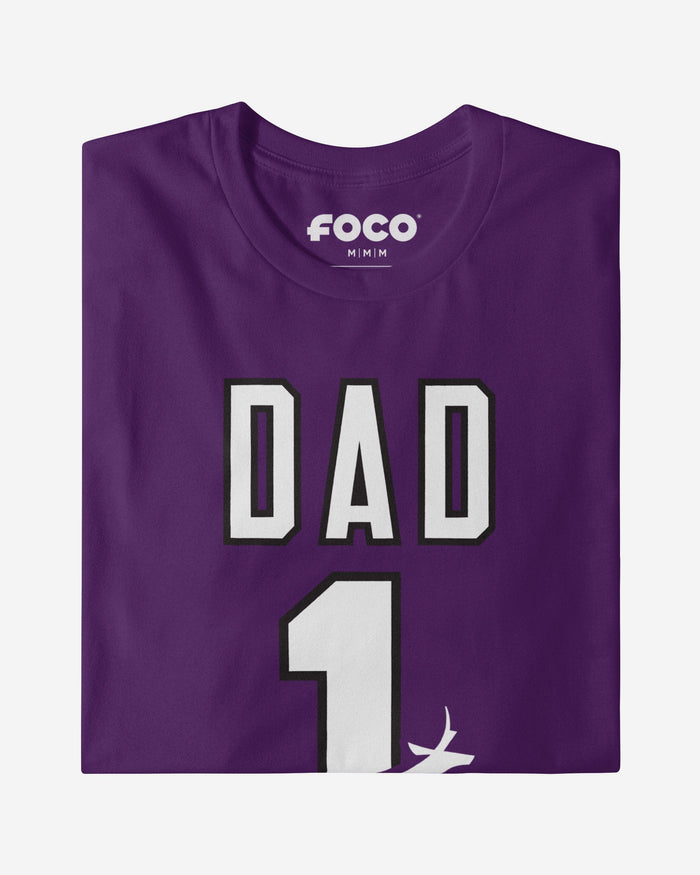 Grand Canyon Antelopes Number 1 Dad T-Shirt FOCO - FOCO.com
