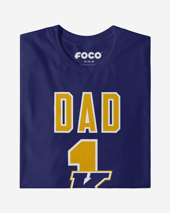Kent State Golden Flashes Number 1 Dad T-Shirt FOCO - FOCO.com