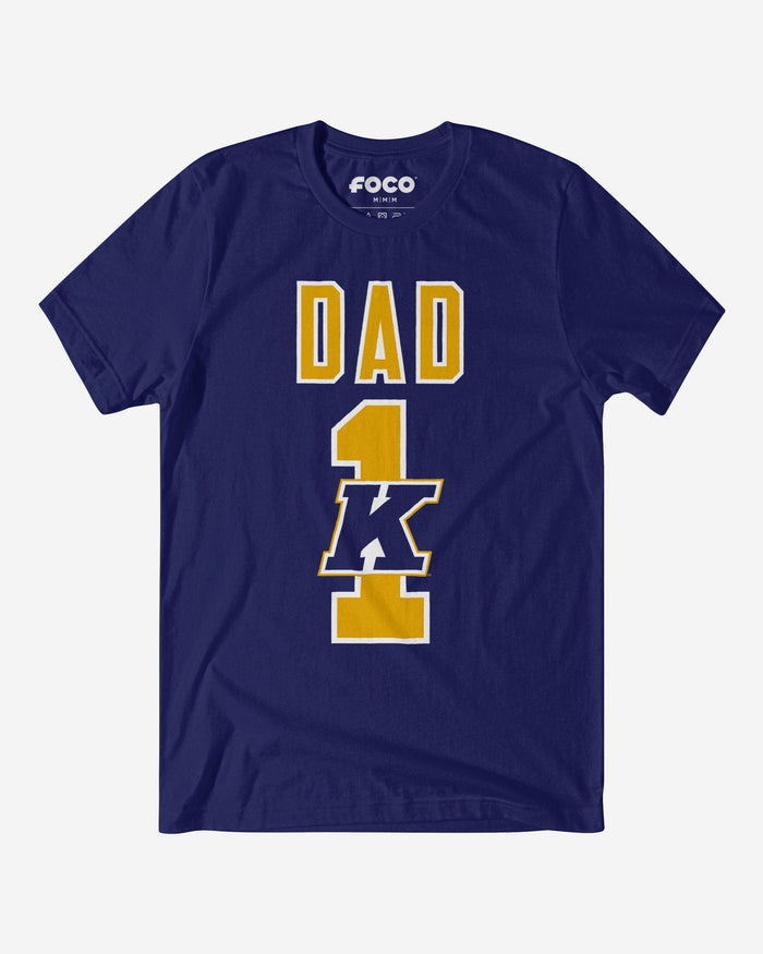 Kent State Golden Flashes Number 1 Dad T-Shirt FOCO S - FOCO.com