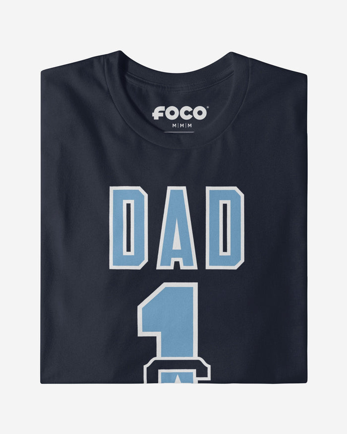 Citadel Bulldogs Number 1 Dad T-Shirt FOCO - FOCO.com