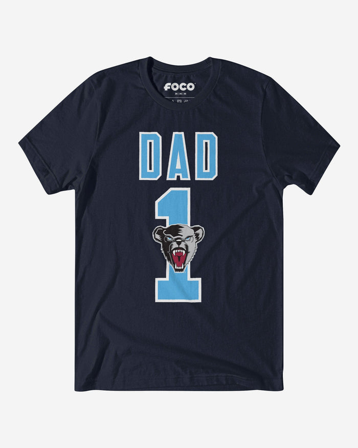 Maine Black Bears Number 1 Dad T-Shirt FOCO S - FOCO.com