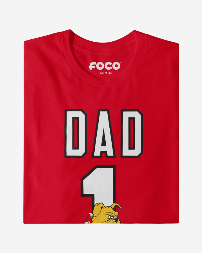 Ferris State Bulldogs Number 1 Dad T-Shirt FOCO - FOCO.com