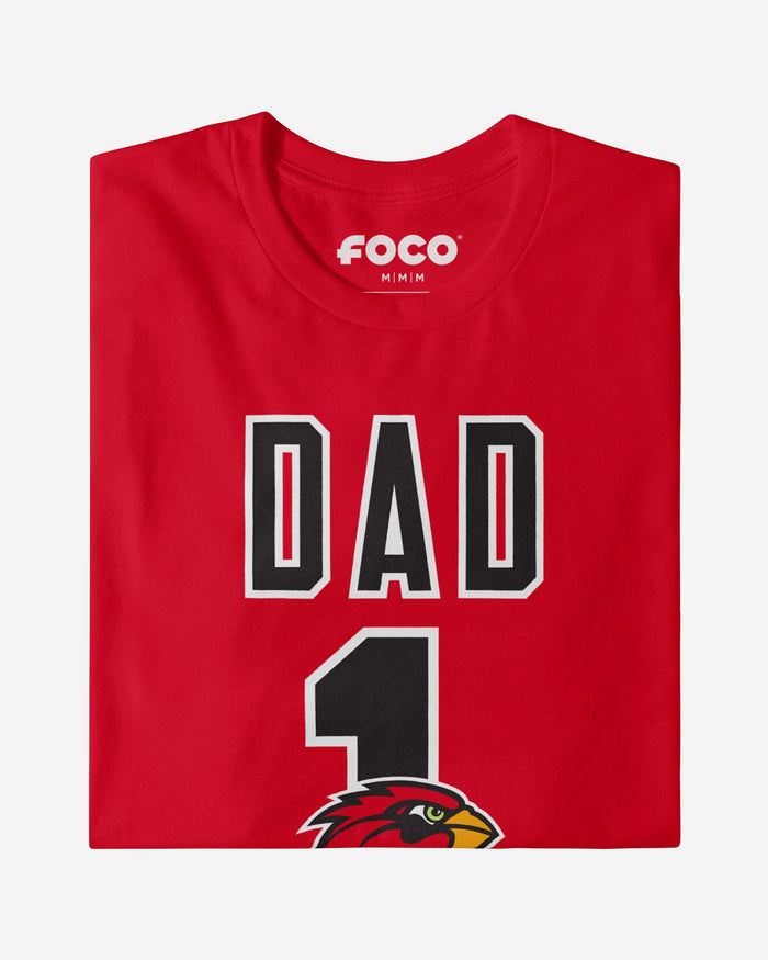 Lamar Cardinals Number 1 Dad T-Shirt FOCO - FOCO.com