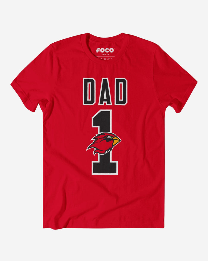 Lamar Cardinals Number 1 Dad T-Shirt FOCO S - FOCO.com