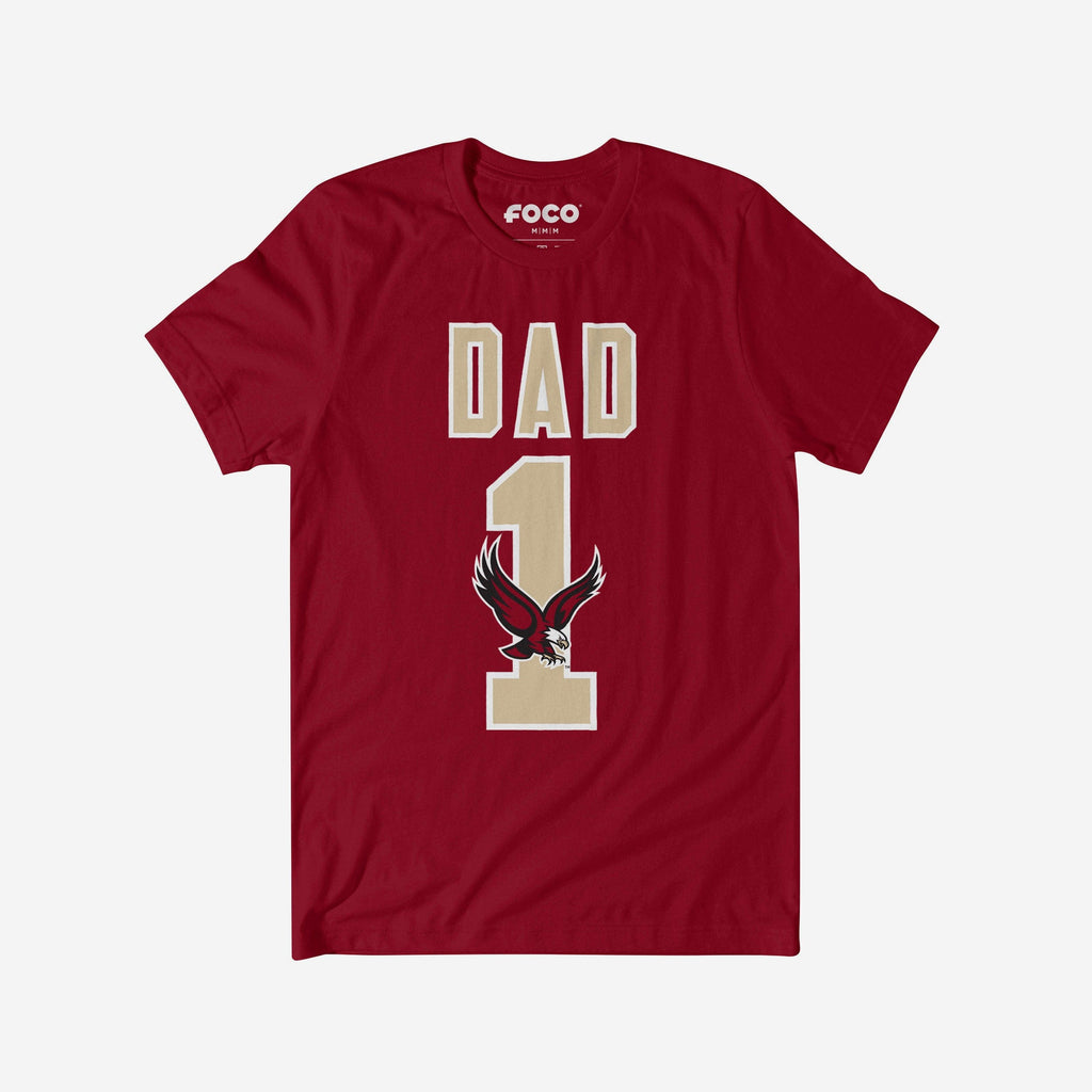 Boston College Eagles Number 1 Dad T-Shirt FOCO S - FOCO.com