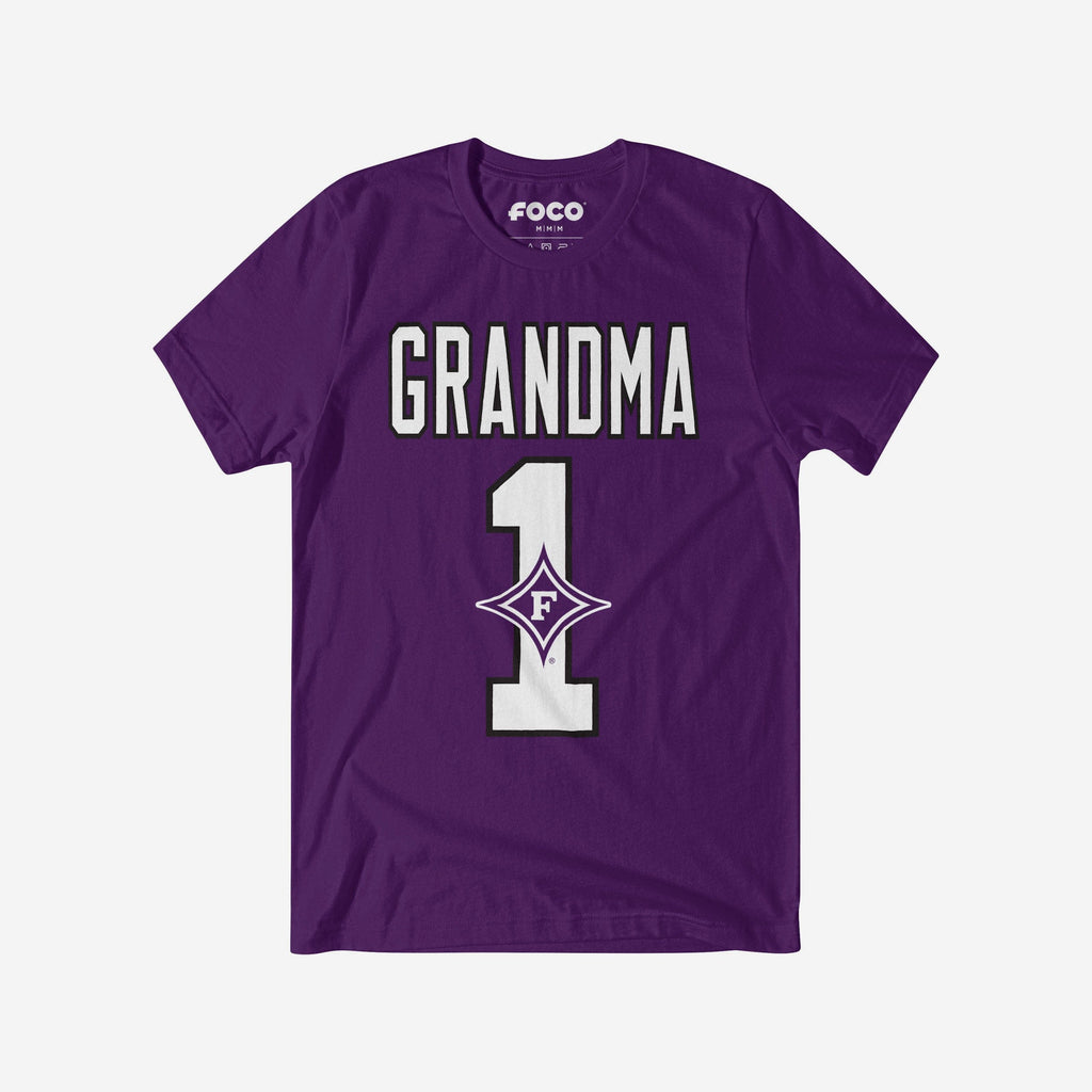 Furman Paladins Number 1 Grandma T-Shirt FOCO S - FOCO.com