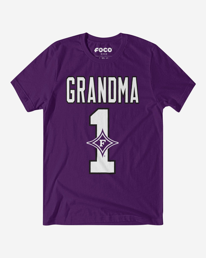 Furman Paladins Number 1 Grandma T-Shirt FOCO S - FOCO.com