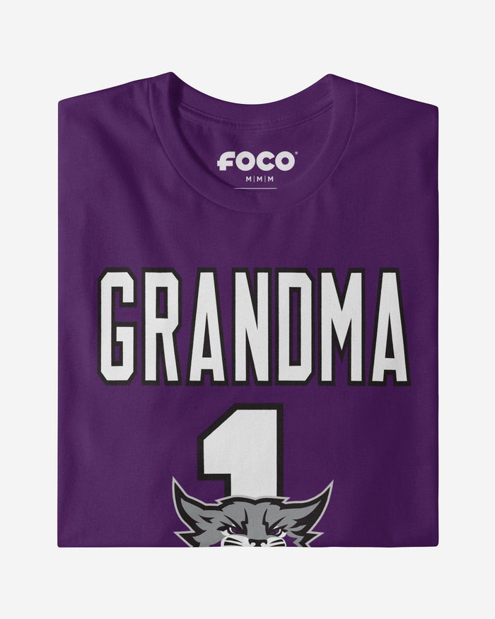 Weber State Wildcats Number 1 Grandma T-Shirt FOCO - FOCO.com