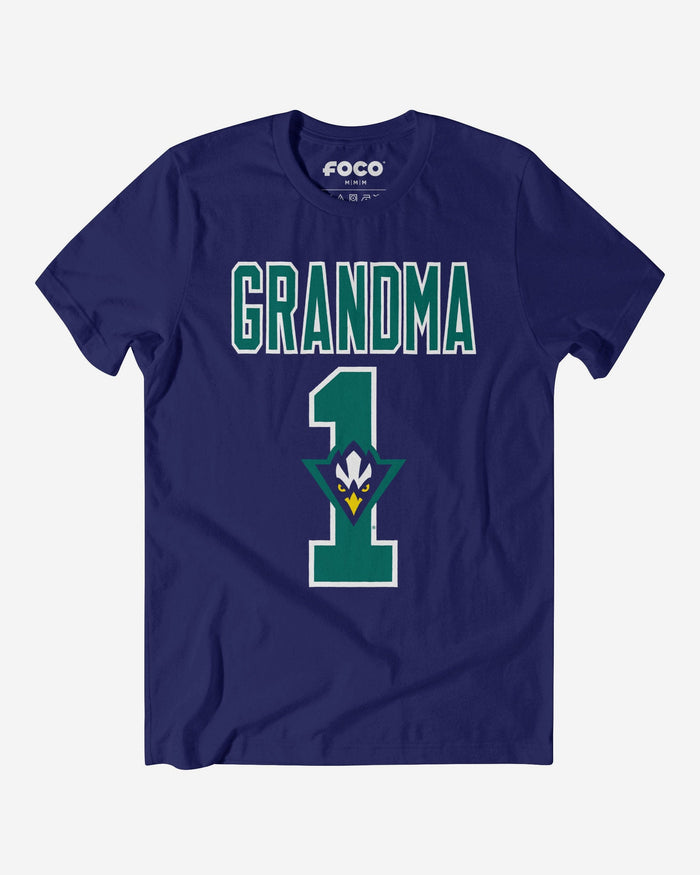 UNC Wilmington Seahawks Number 1 Grandma T-Shirt FOCO S - FOCO.com