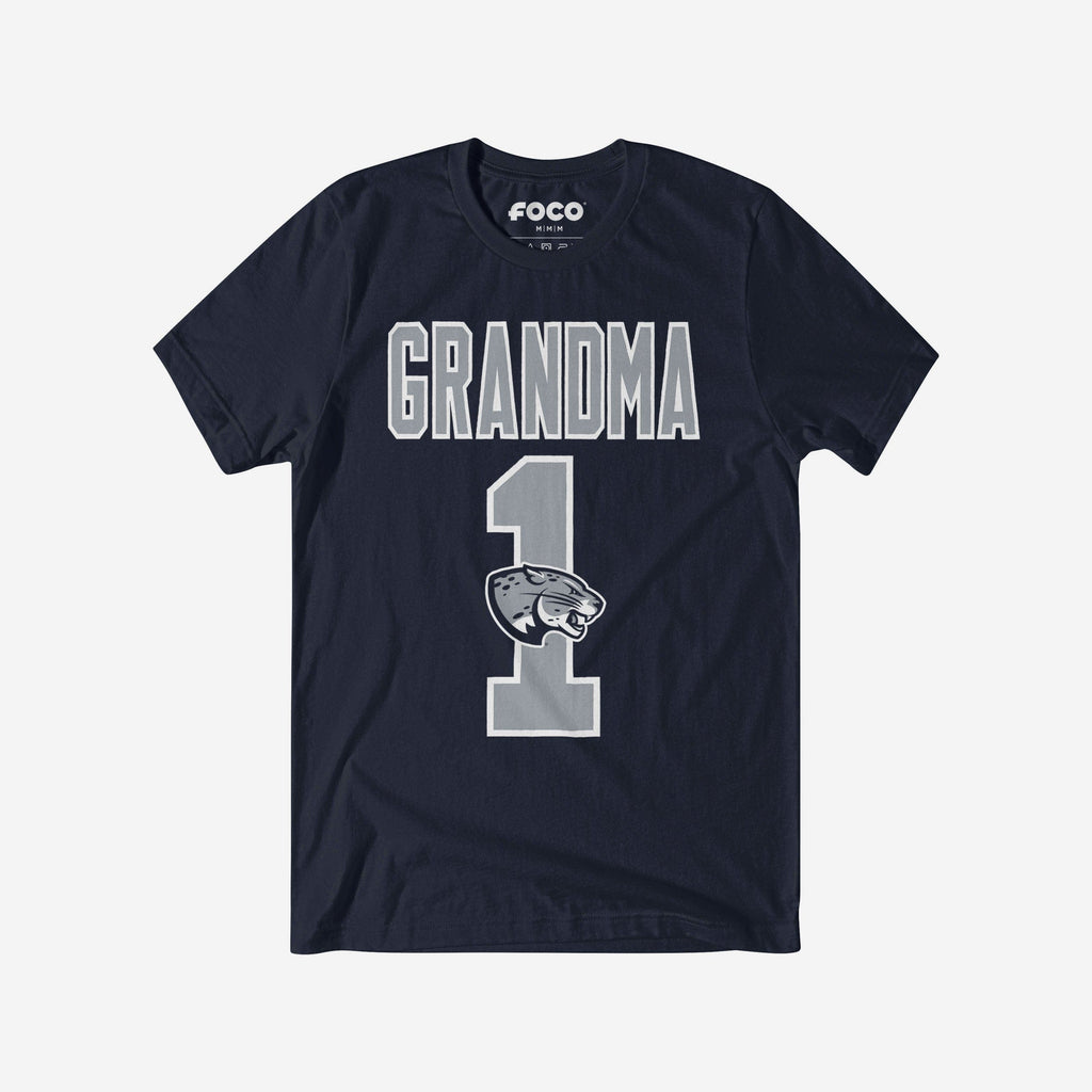 Augusta Jaguars Number 1 Grandma T-Shirt FOCO S - FOCO.com
