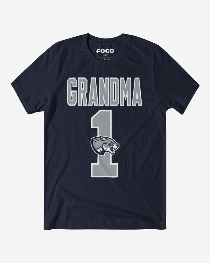 Augusta Jaguars Number 1 Grandma T-Shirt FOCO S - FOCO.com