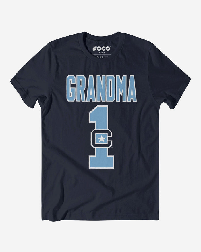 Citadel Bulldogs Number 1 Grandma T-Shirt FOCO S - FOCO.com