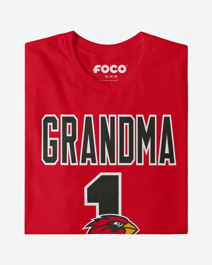 Lamar Cardinals Number 1 Grandma T-Shirt FOCO - FOCO.com