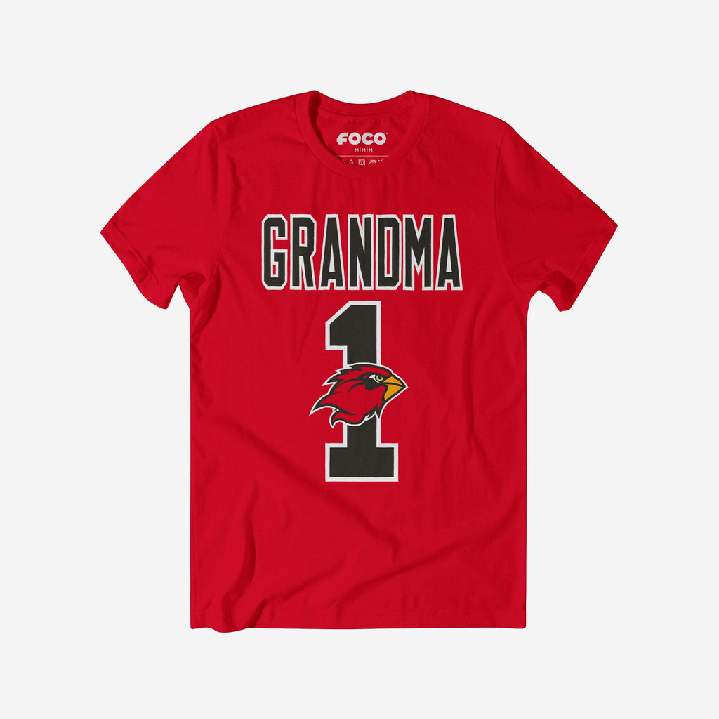 Lamar Cardinals Number 1 Grandma T-Shirt FOCO S - FOCO.com