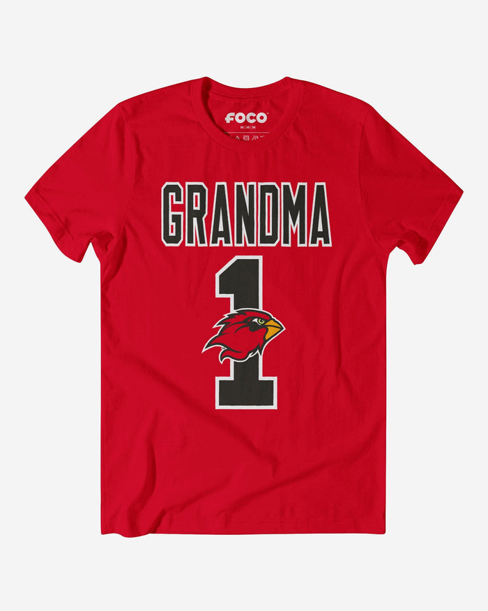 Lamar Cardinals Number 1 Grandma T-Shirt FOCO S - FOCO.com