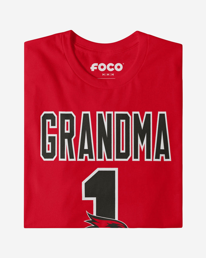 Southeast Missouri State Redhawks Number 1 Grandma T-Shirt FOCO - FOCO.com