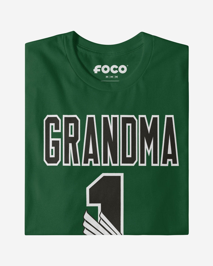 North Texas Mean Green Number 1 Grandma T-Shirt FOCO - FOCO.com