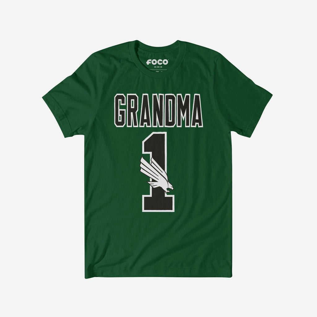 North Texas Mean Green Number 1 Grandma T-Shirt FOCO S - FOCO.com