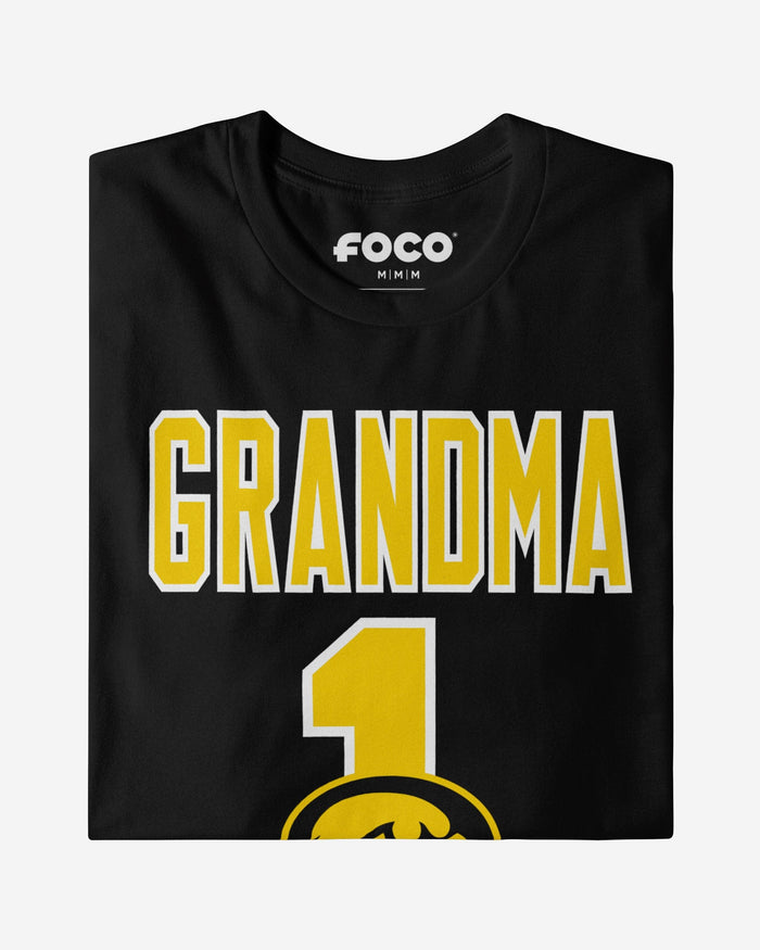 Iowa Hawkeyes Number 1 Grandma T-Shirt FOCO - FOCO.com