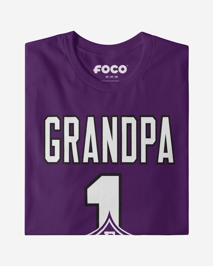 Furman Paladins Number 1 Grandpa T-Shirt FOCO - FOCO.com