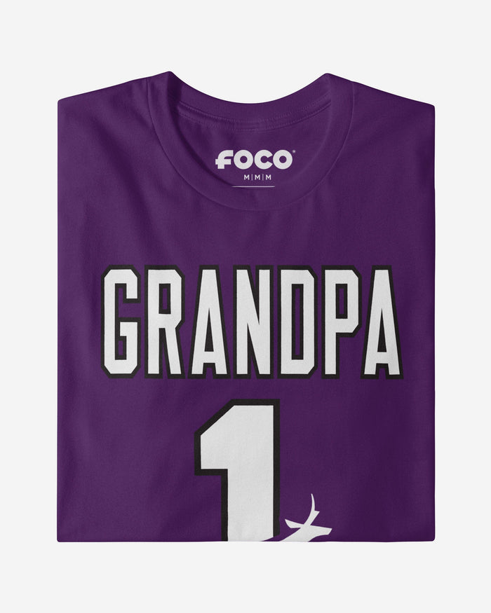 Grand Canyon Antelopes Number 1 Grandpa T-Shirt FOCO - FOCO.com
