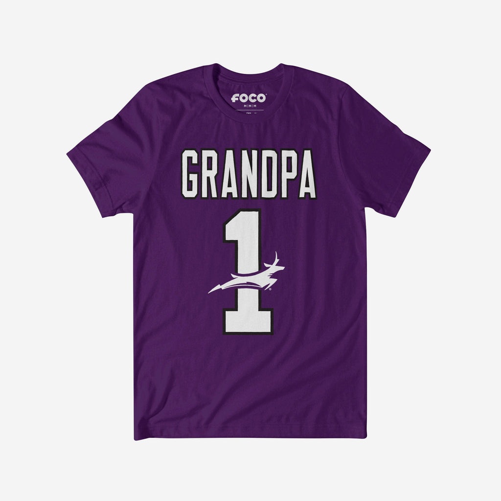 Grand Canyon Antelopes Number 1 Grandpa T-Shirt FOCO S - FOCO.com