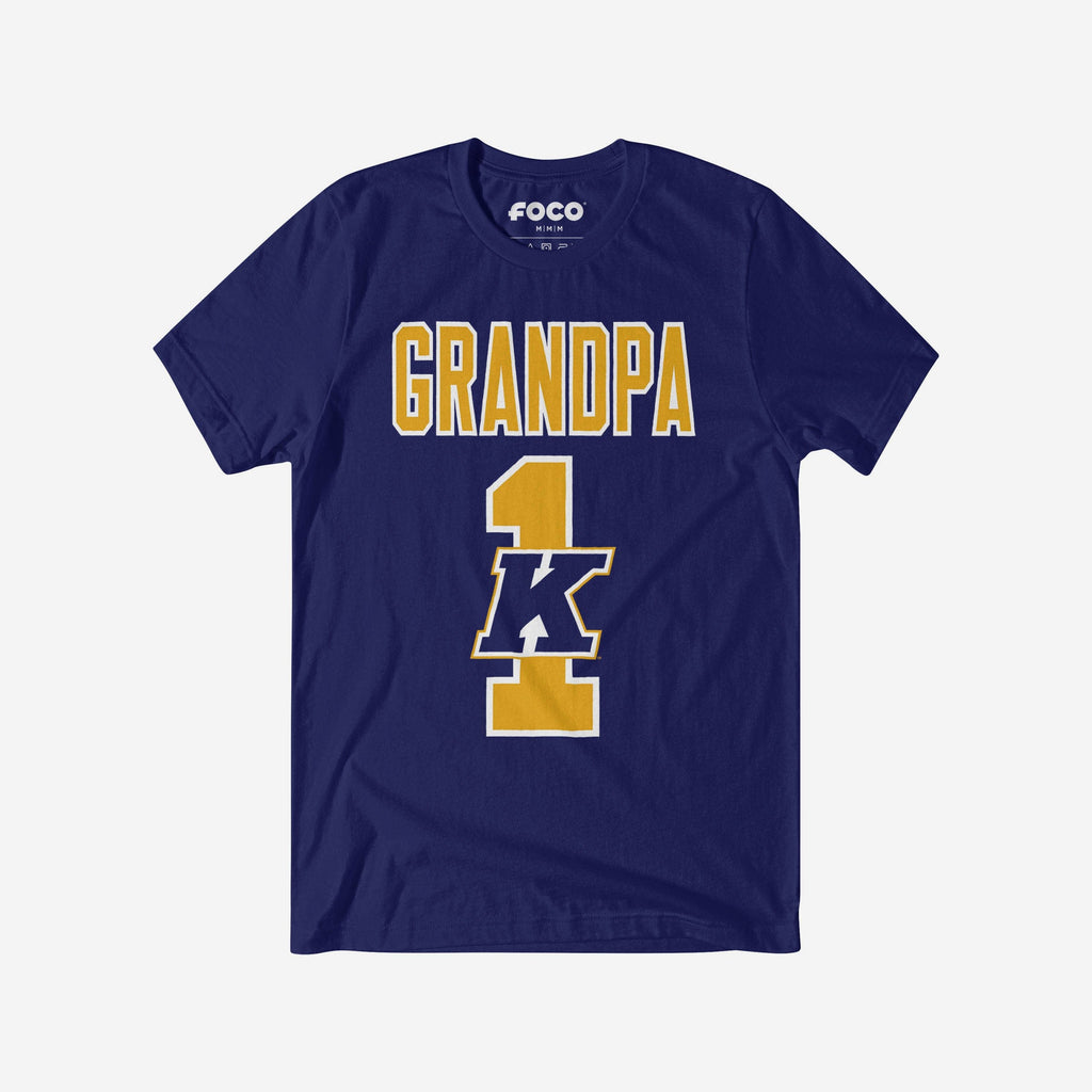 Kent State Golden Flashes Number 1 Grandpa T-Shirt FOCO S - FOCO.com