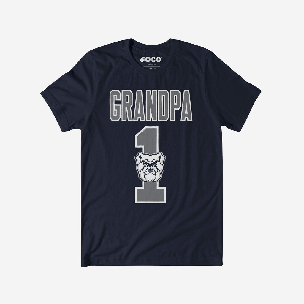 Butler Bulldogs Number 1 Grandpa T-Shirt FOCO S - FOCO.com