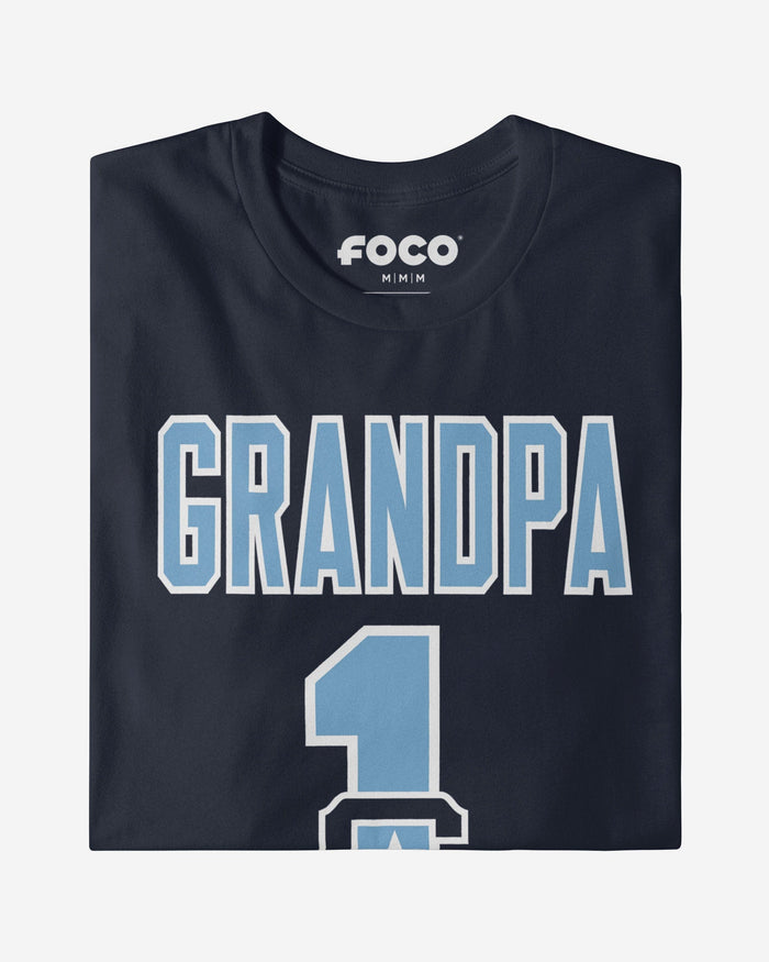 Citadel Bulldogs Number 1 Grandpa T-Shirt FOCO - FOCO.com