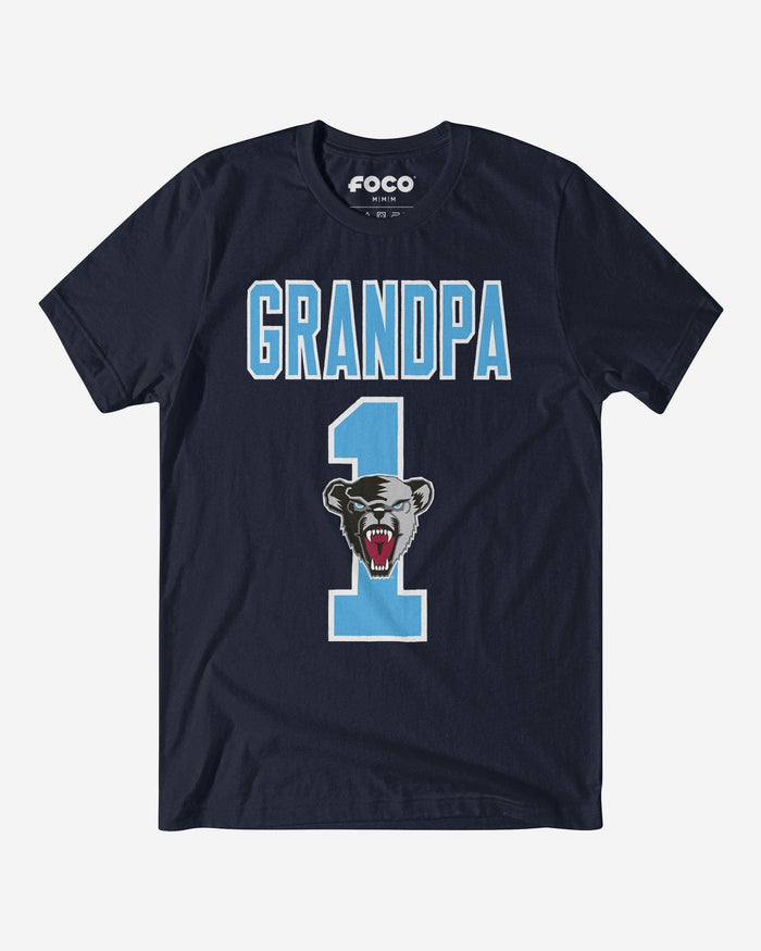 Maine Black Bears Number 1 Grandpa T-Shirt FOCO S - FOCO.com
